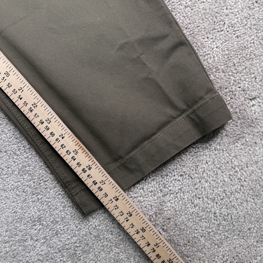 NEW Express Pants Mens 32x30 (Fits 32x28) Brown Relaxed Fit Stretch Chino NWT - Picture 7 of 13